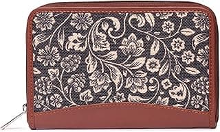 ZOUK Women's Handcrafted Classic Chain Wallet
