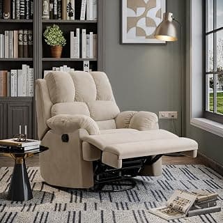 Wakefit Recliner | 3 Year Warranty | Recliner Sofa 1 Seater, XpertGRID Technology, Designed for Supreme Comfort & Relaxation, Easy DIY Assembly, 145 kg Weight Capacity, Virelia (Tuscan Tan)