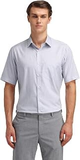 Arrow Men Violet Printed Half Sleeve Formal Cotton Regular Fit Shirt