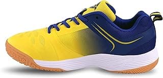 Nivia HY-Court 2.0 Badminton Shoe for Mens | Rubber Sole Shoes with Upper Mesh for Sports, Badminton, Volleyball, Squash, Table Tennis, Nonmarking Sole