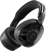 Skullcandy Aviator 900 ANC Wireless Over-Ear Bluetooth Headphones, THX Spatial Audio with Head Tracking, Adaptive Noise Cancelling, Up to 60 Hours Battery, Microphone for iPhone Android - True Black | Bluetooth, THX Spatial Audio with Head Tracking, Premium Adaptive Noise Cancellation, 60 Hours Battery, Microphone, Travel