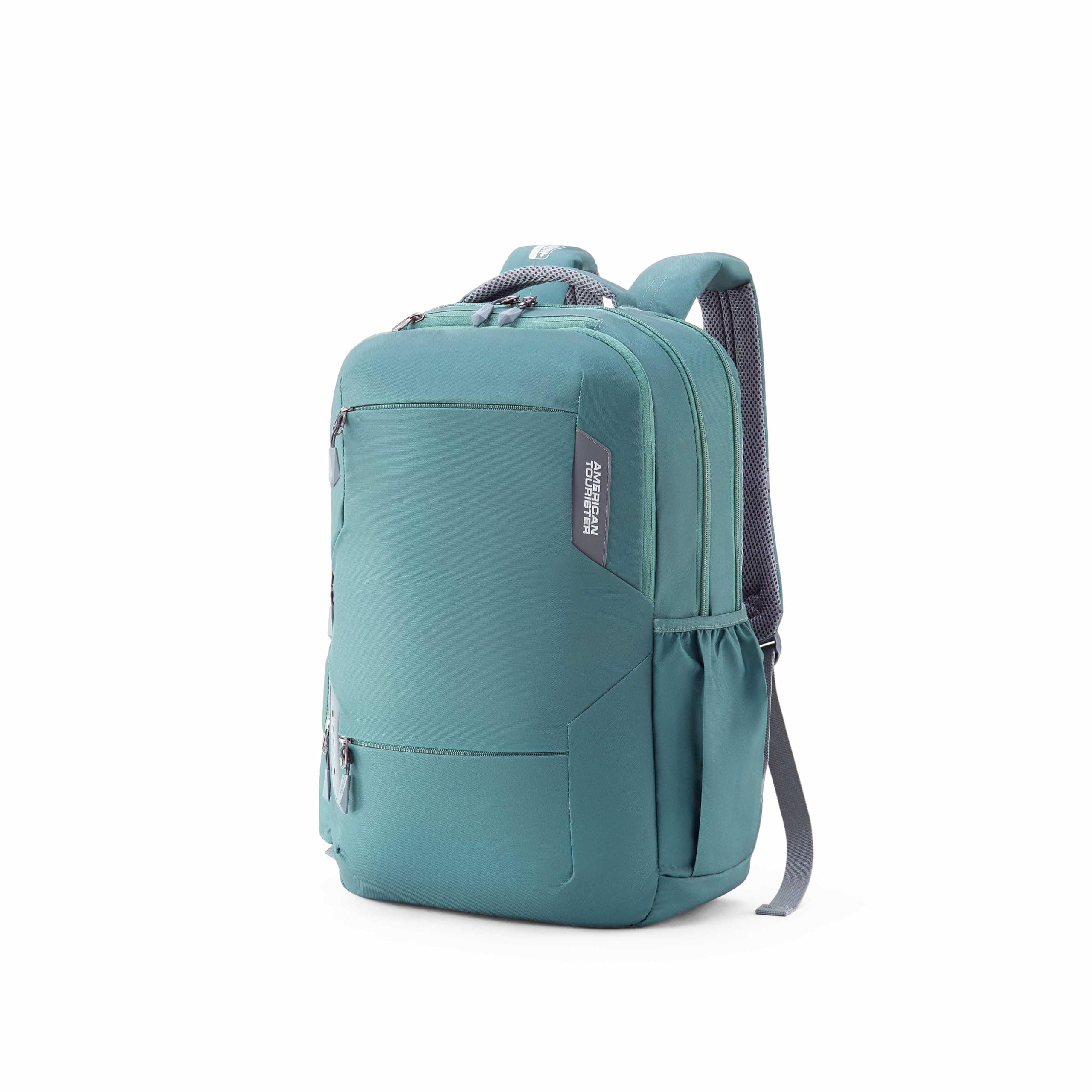 American Tourister Brett 4.0 | 31 Ltrs | 3 Compartments | Bottle Pocket | Ergonomic Padded Back Panel & Shoulder Straps | Laptop Backpack | 1 Year International Warranty | Fern Green