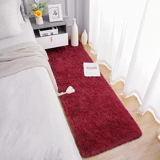 Naze Micro Fiber Shaggy Runner,3x6 Feet',Throw Rug for Nursery Room,Fuzzy Plush Rug,Runner,Rectangle,Cute Room Decor for Baby Mouse