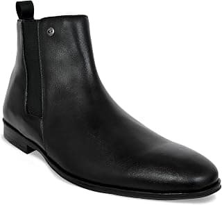 Allen Cooper Men’s Tan Leather Chelsea Boots – Stylish Formal & Casual Wear