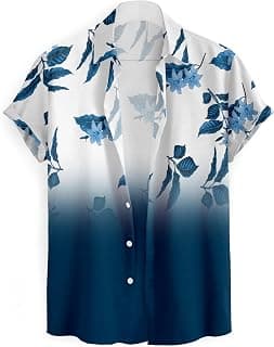 LAMBOO Men Regular, Super Slim Fit Printed, Self Design Spread Collar Casual Shirt