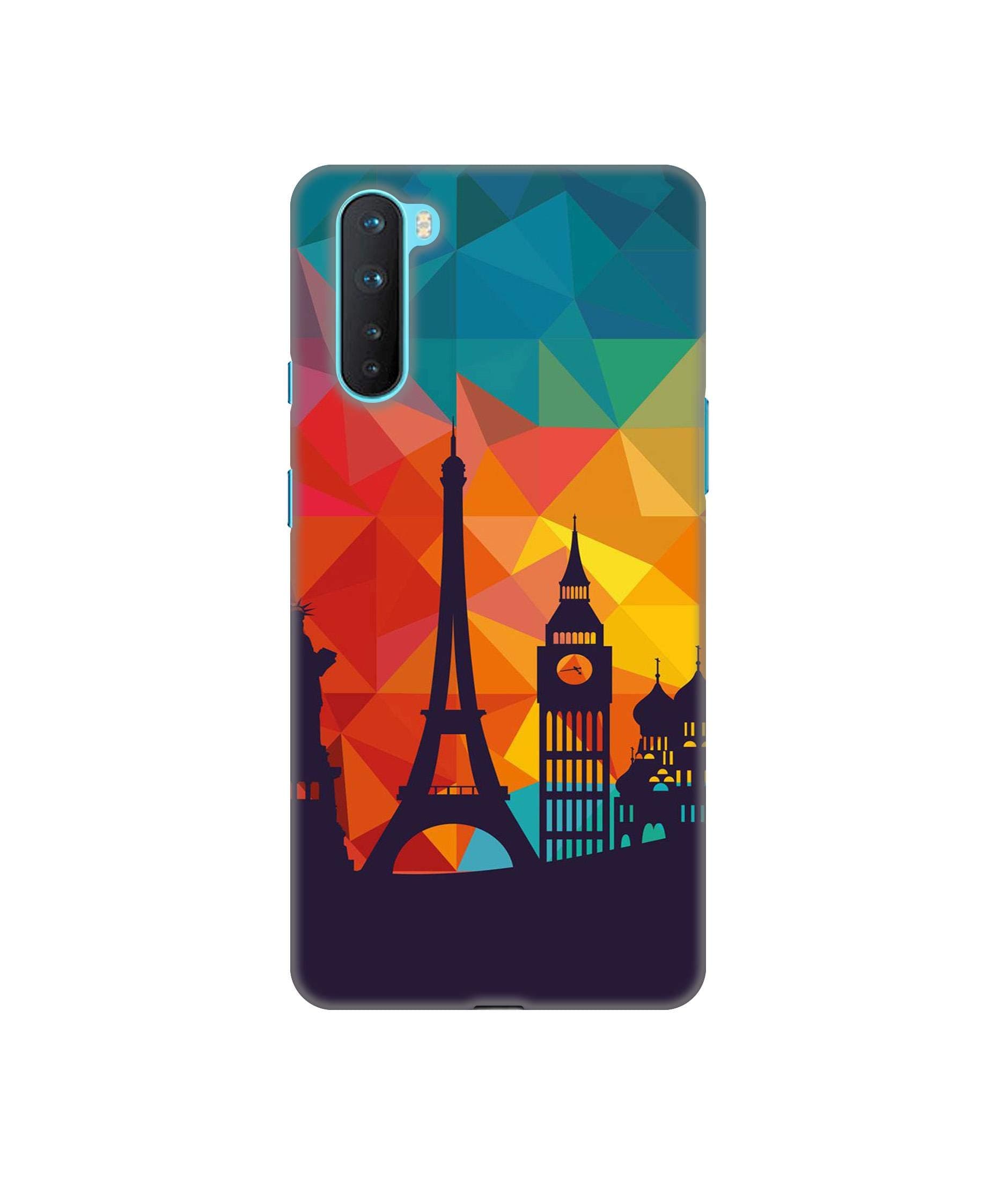 Amazon Brand - Solimo Back Cover for One Plus Nord (Hard | Plastic | Multicolour)
