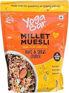 Yogabar Yoga Bar Millet Muesli, 500 Gm