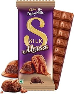 Cadbury Dairy Milk Silk Mousse Chocolate Bars, 48.5g
