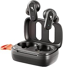 Skullcandy Dime 3 True Wireless Earbuds | Multipoint Bluetooth Pairing, 20-Hour Battery Life, Built-in Mic, Auto Connect | Compatible with iPhone & Android – Black