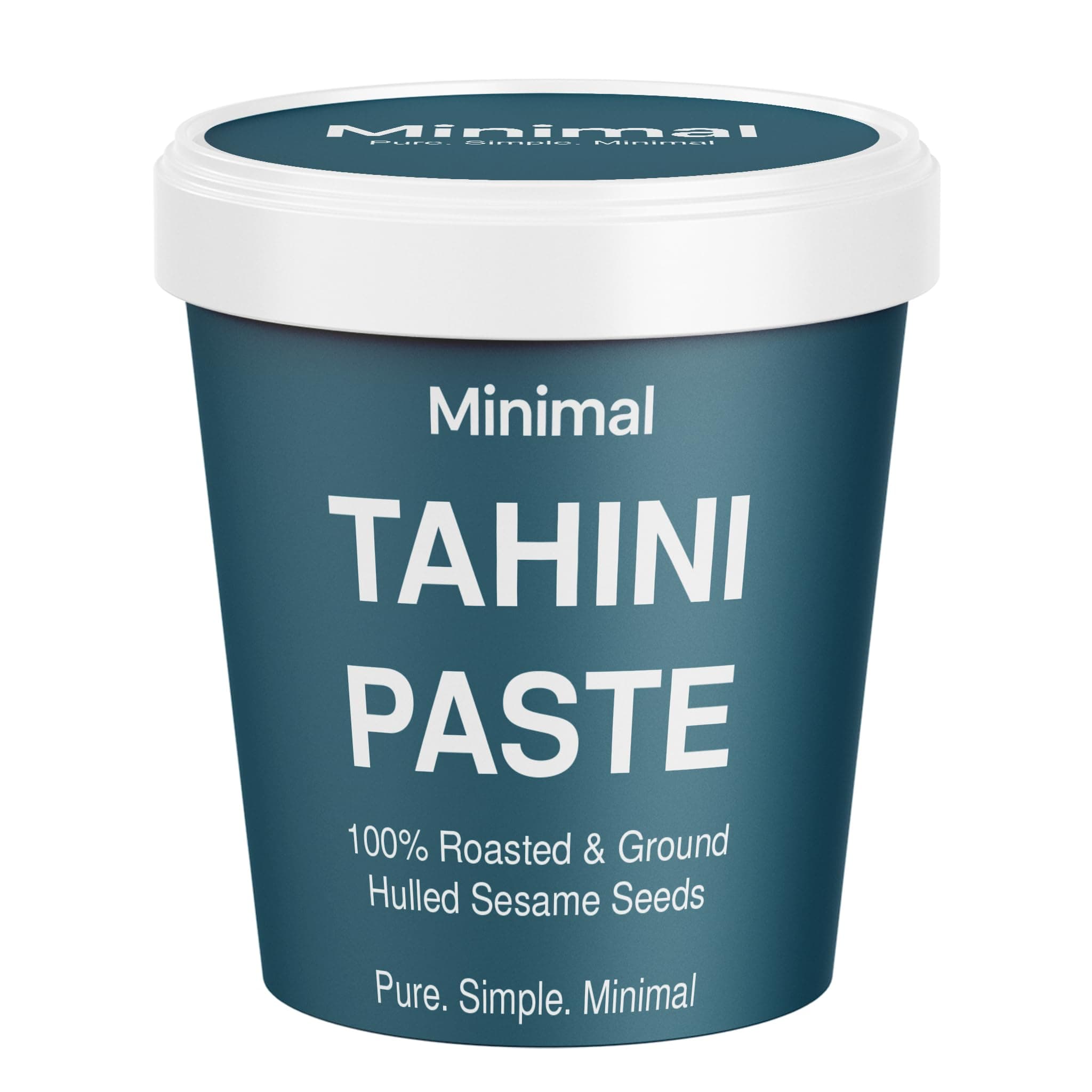 Minimal White Tahini Paste-200 gram 100% Sesame Seeds Smooth & Creamy No Additives Ideal for Hummus, Dressings & Baking