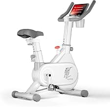 Lifelong Fit Pro Spin Fitness Bike with 7Kg Flywheel, Adjustable Resistance & Heart Rate Sensor for Fitness at Home Workouts | Max Weight Capacity: 120 kg (LLSBB49, White)
