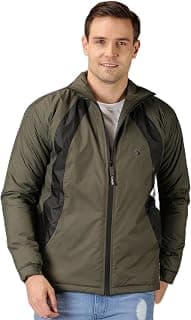 VROJASS Full Sleeve Solid Men Olive Green Front Panel Bomper Jacket(VROBJF-OL_FB-XXL)