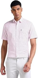 Arrow Men Cotton Solid Regular Fit Shirt