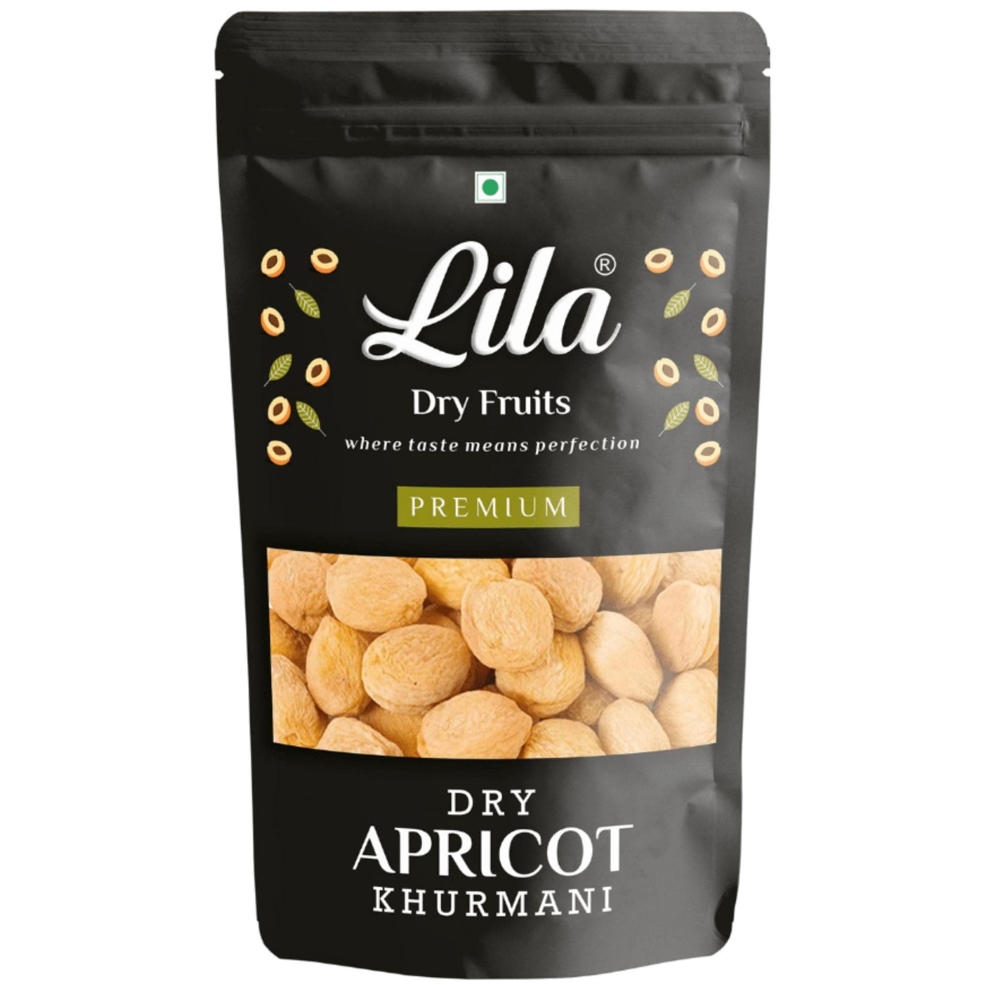 LILA DRY FRUITS Apricots 250 g – 100% Natural Dried Afghani Apricot | Naturally Sweet Khubani, Soft & Chewy | Dry Fruit Khurbani Ideal for Snacking, Baking, Cooking Topping Perfect for Giftings