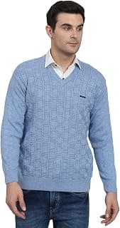 eWools Men's Winterwear Woolen Striped Sweaters