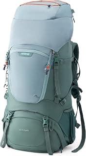 American Tourister Yeti Pro | 60 Ltrs | 2 Compartments | Bottle Pocket | Ergonomic Padded Back Panel & Shoulder Straps | Rucksack | 1 Year International Warranty | Green