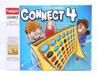 Funskool Unisex Connect 4 Game Set (Assorted_Free Size) for Kid