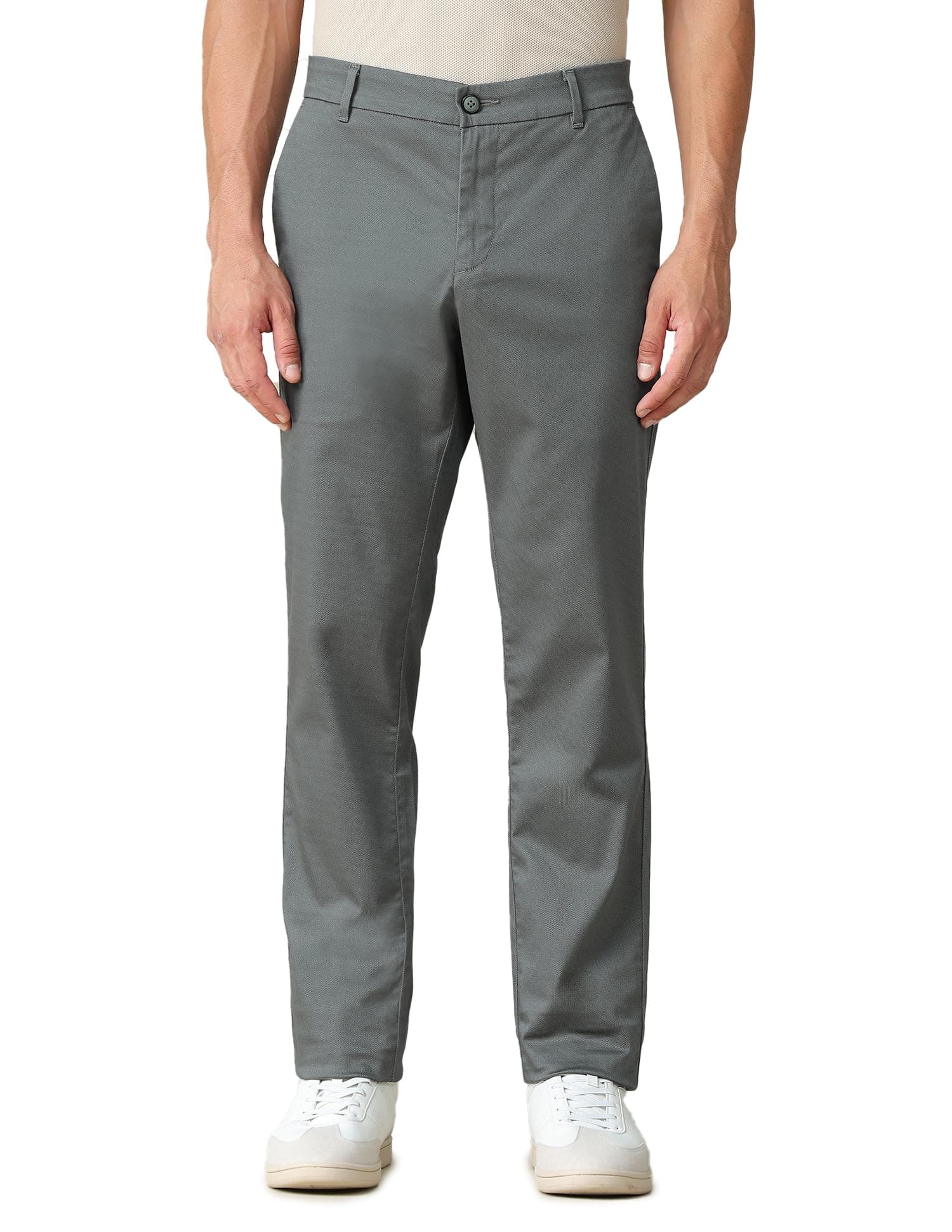 Riley Straight Fit Satin Trousers