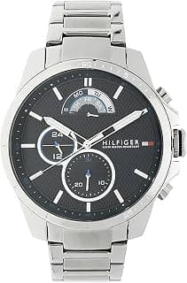 Tommy Hilfiger Mens Stainless Steel Chronograph Watch - TH1791348