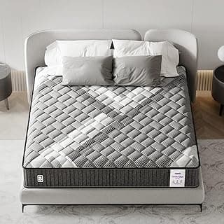 Springwel OrthoAlign Bonded Foam 5 Inch Firm Mattress | 15 Yrs Warranty | Orthopedic - Back Pain & Spine Support | Breathable & Anti Microbial Bamboo Charcoal Fabric | Single Size (72X30X5) Inches