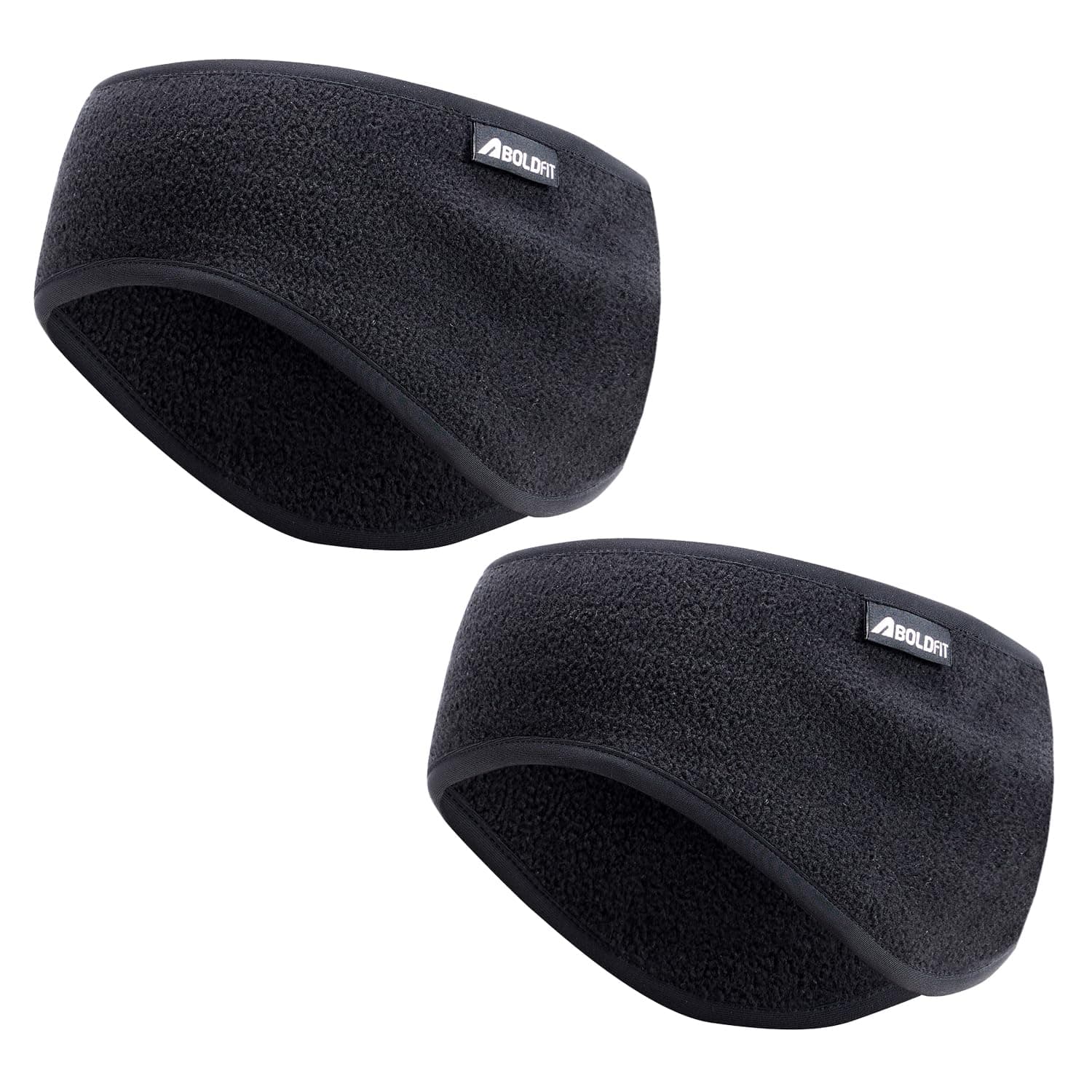 Boldfit Winter ear muffs for men ear muffs for women, ears cover for winter Behind The Head Style Winters Earmuffs for Men & Women Winters Unisex Fleece ears cover Boy Girls Ladies Muff - Black