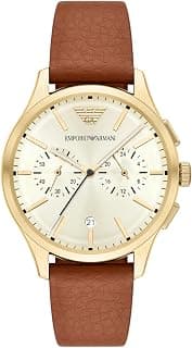 Emporio Armani Brown Quartz Rubber Watch AR11714
