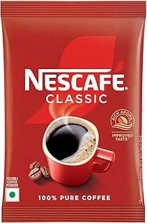 NESCAFE Classic Instant Coffee Powder | Great start to your morning | 100% Pure Coffee | 45g Pouch