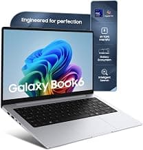 Samsung Galaxy Book6 (Silver, 16GB RAM, 512GB SSD) | Intel Core Ultra 5 (Series 3) | 14" WUXGA Display | 24Hrs Big Battery Life | Dolby Atmos Stereo Speakers | AI PC