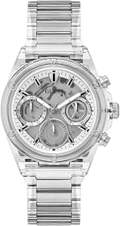 GUESS Analog White Dial Women's Watch-GW0650L1