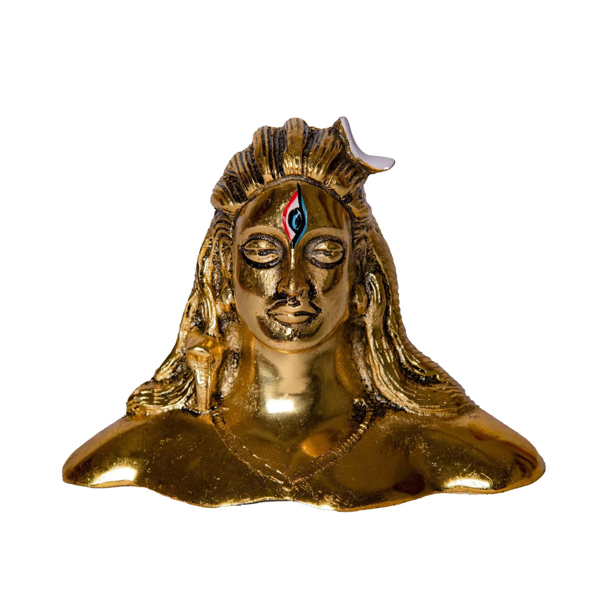 Wonder Care | Adiyogi Statue Figurines Home Decor Mini Hindu Statues/Statue Shiva/Lord Shiva Car Sculpture Décor (Adiyogi Statue)