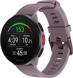 Polar Pacer - GPS Running Watch - High-Speed Processor - Ultra-Light - Bright Display - Grip Buttons, Purple