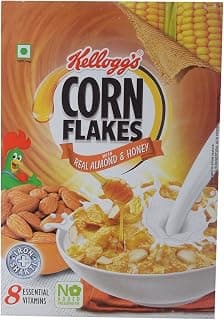 Kellogg's Corn Flakes with Real Almond and Honey, 130g