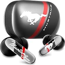 GOBOULT Mustang Dyno Earbuds with 60H Playtime, App Support, Dual Pairing, 4 Mics ENC, 45ms Low Latency, 13mm Drivers, Touch Controls, Made in India, IPX5 Ear Buds Wireless (Silver)