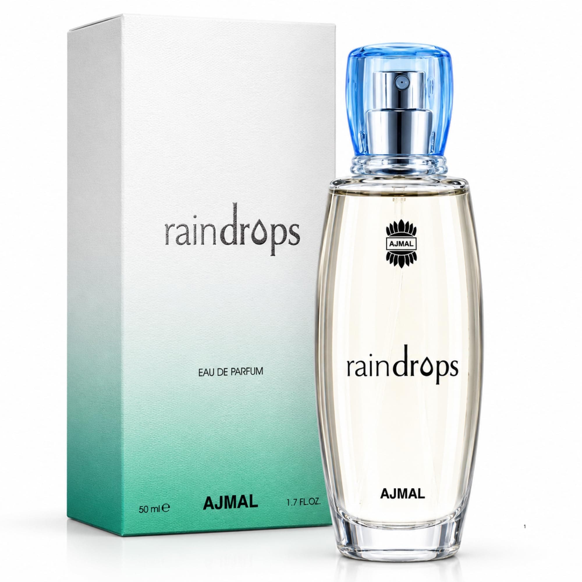 Ajmal Raindrops Eau De Parfum (EDP) for Women, 50ml | Long Lasting Floral Fruity Fragrance Perfume Spray