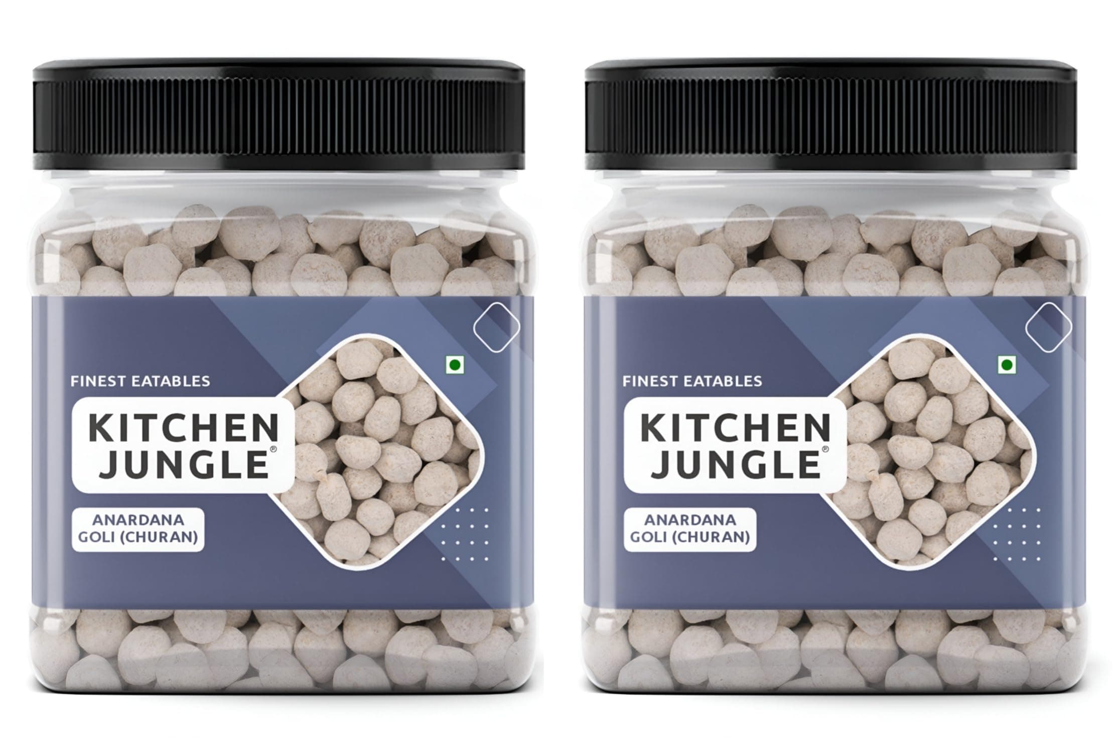 Kitchen Jungle Pachak Delicious Anardana Goli 350gm Jar Pack Of 2 Churan Diegestive Mouth Freshner Mukhwas