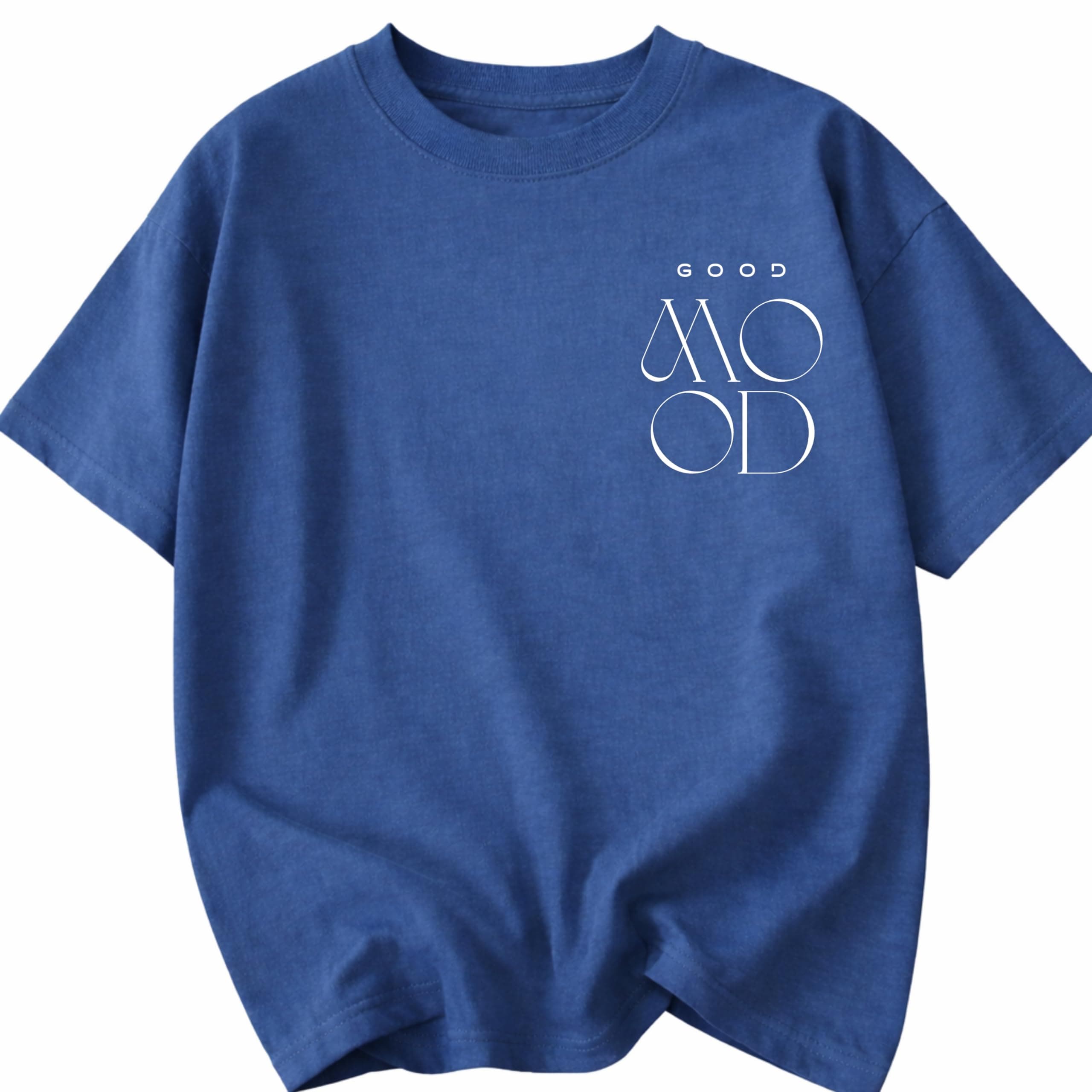 LOUIS ELORA Women's Cotton T-Shirt | Over Sized Fit Half Sleeve | 100% Cotton Women T Shirt | Aesthetic Summer Wear