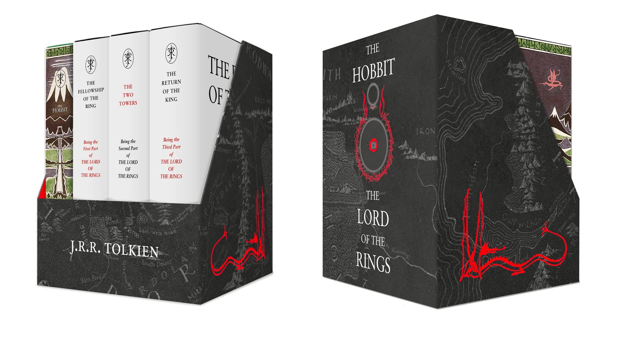 THE MIDDLE-EARTH TREASURY: The Hobbit & The Lord of the Rings [Boxed Set edition]