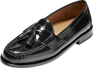 Cole Haan Men's Pinch Tassel Loafer, Black, 8. 5 D US