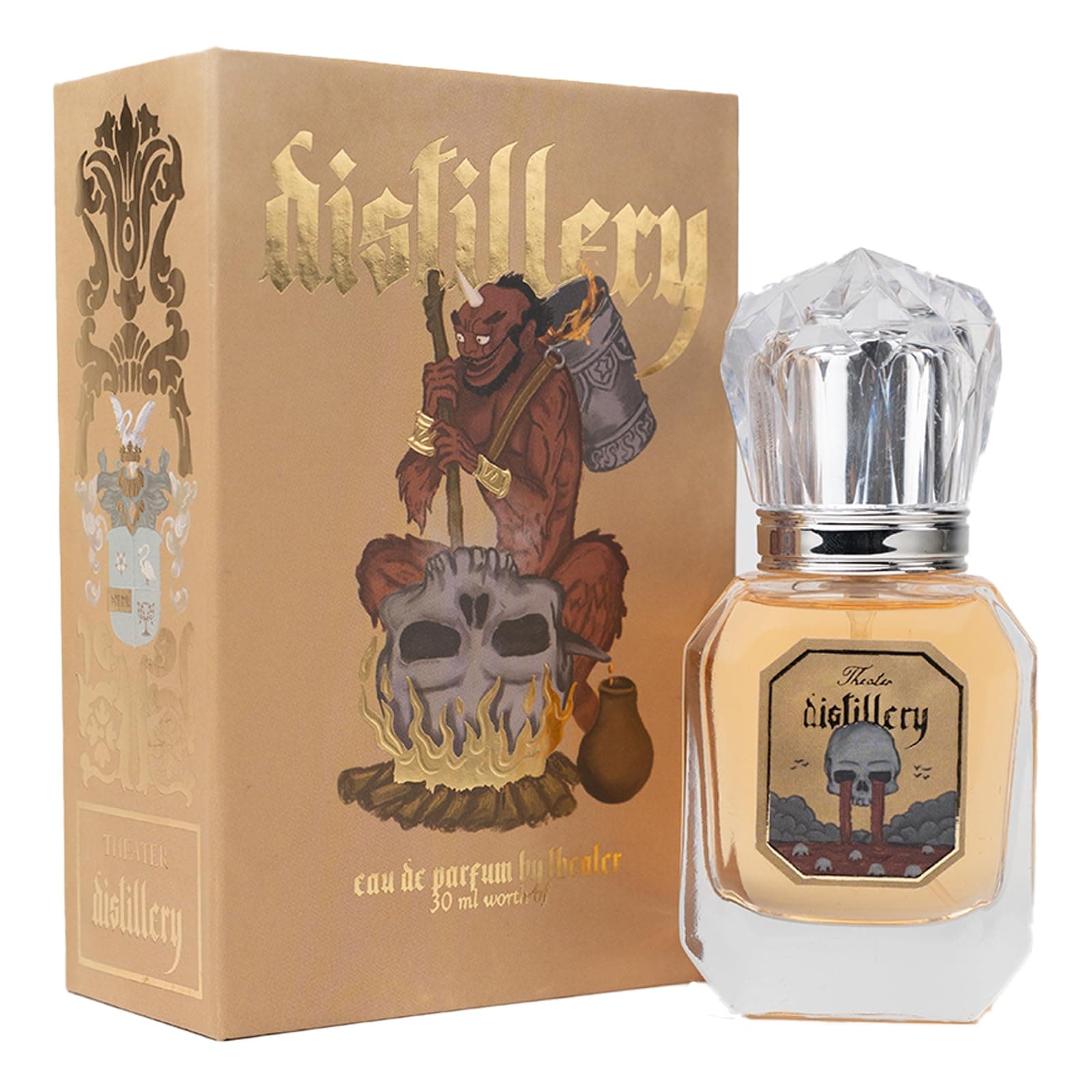 Theater Distillery Unisex Fruity Eau De Parfum Long Lasting Fresh Musky Fragrance 30ml