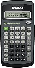 Wholesale CASE of 10 - Texas Inst. TI30XA 10-Dgt Scientific Calculator-10-Digit Scientific Calc,Battery Pwrd,3-1/10"x6"x4/5",Gray