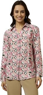 Allen Solly Women's Cotton Regular Fit Shirt
