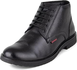 Red Chief Genuine Leather Formal Derby Boots for Men | Premium & Stylish Office Footwear | RC3808