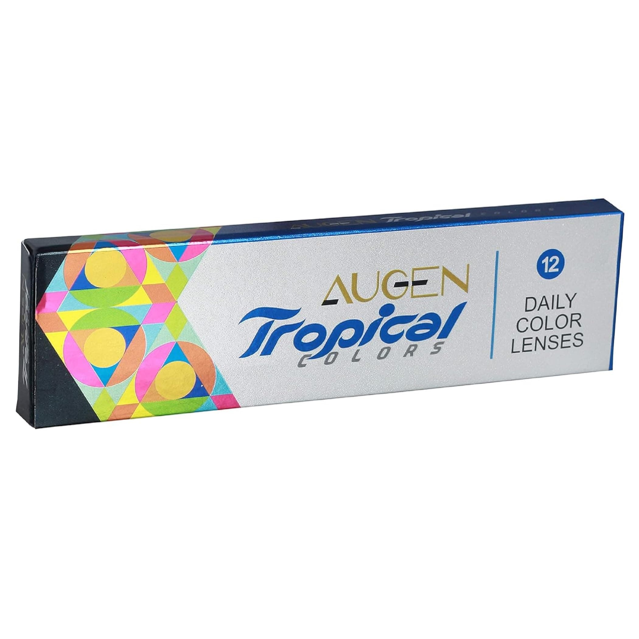 Tropical Colors Daily Disposable Zero Power Colored Lenses (12 Lens/Pack) (F Amethyst)