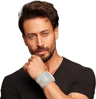 Leeford Wrist Wrap for Men & Women | Adjustable Neoprene Sports Wrist Support Band for Pain Relief | Compression Wrap for Boxing, Deadlift & Gym Workout | Universal Size