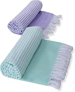 100% Cotton Large Size Bath Towels (150×75 cm) - Ultra Absorbent & Quick Dry | Soft & Skin- Friendly | Towels for Men, Women, Beach & Travel | Pack of 2
