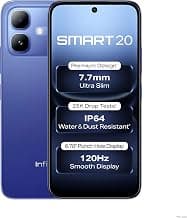 Infinix SMART 20, Cloudline Blue, 4GB RAM, 64GB Storage
