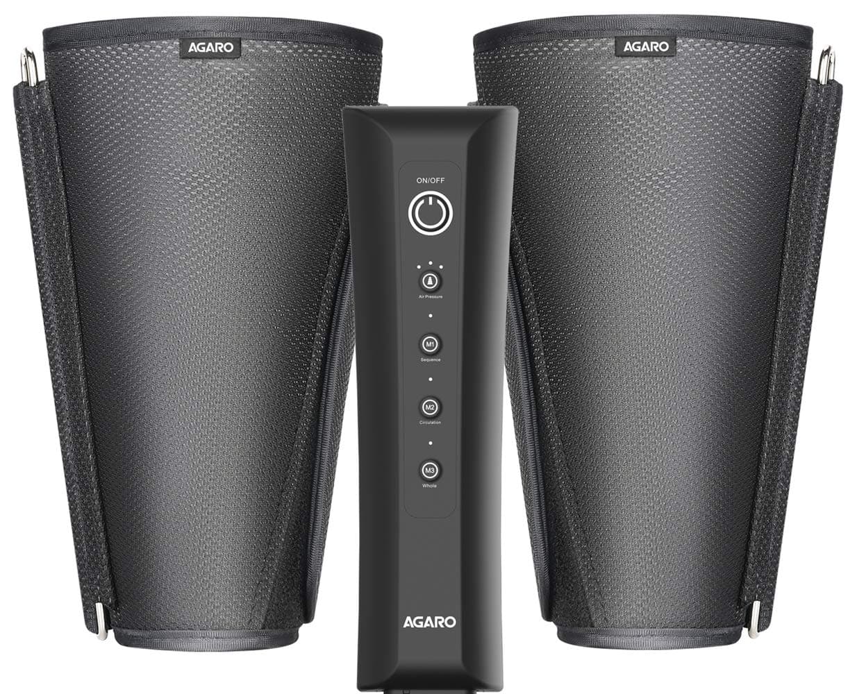 AGARO SMART Air Compression Leg Massager, Foot and Calf Massager Machine with Handheld Controller for Blood Circulation and muscle relaxation."