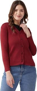 Pivl Women's Blended V-Neck Sweater
