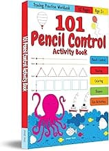 101 Pencil Control Activity Book For Kids: Tracing Practise Book | Age 2+ and up | 4 hours of writing activities