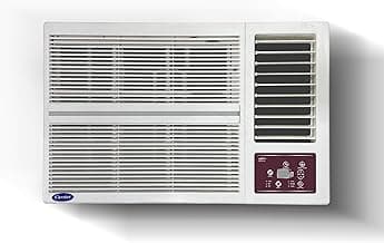 Carrier 1.5 Ton 5 Star, New Star rated, Inverter Window AC (Copper, Turbo mode for Faster Cooling, Energy Saver Mode, Dry Function, Auto Timer and Dust Filter,New star Rating, Estra Gxi -CIW19SC5R36F0, White)